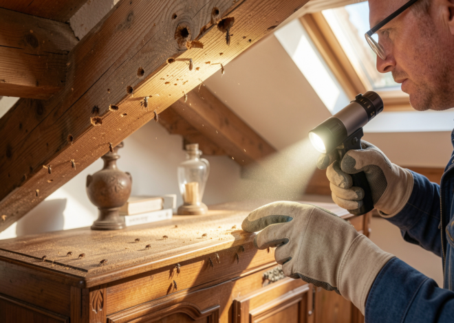 Is That Dust Under Your Furniture Woodworm Frass?