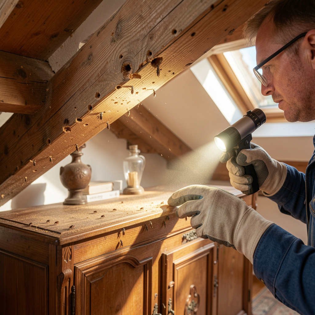 Is That Dust Under Your Furniture Woodworm Frass?